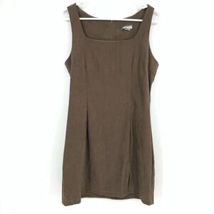 Aqua Blues Women's Vintage Dark Green Mini Mod Dress Size X-Small